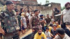 पंजाब: गुरदासपुर के आखिरी 7 गांवों में बाढ़ का कहर, NDRF की बोट ही एकमात्र सहारा