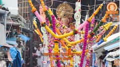 Lalbaugcha Raja Visarjan 2025: लालबागचा राजा मंडपातून बाहेर पडला अन् सगळ्यांच्याच अंगावर शहारे आले, निरोपाचा क्षण जवळ