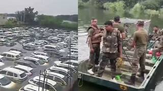 ਡ੍ਰੇਨ ਟੁੱਟਣ ਕਾਰਨ ਵਿਗੜੇ ਹਾਲਾਤ , 150 ਵਾਹਨ ਡੁੱਬੇ , ਕਲੋਨੀਆਂ 'ਚ ਵੜਿਆ ਪਾਣੀ... ਹੁਣ ਫੌਜ ਨੇ ਸੰਭਾਲਿਆ ਮੋਰਚਾ