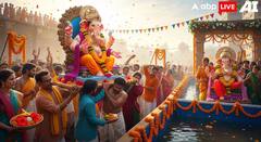 अगले बरस तू जल्दी आ..! राज्यभरात गणेश विसर्जनाची धामधूम; बाप्पांना निरोप देण्यासाठी प्रशासनाचा चोख बंदोबस्त, वाचा सर्व अपडेट्स