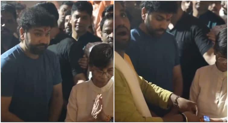 <div>Watch: Rohit Sharma's Humble Gesture Wins Hearts On Social Media</div>