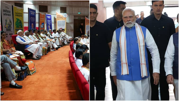 PM Modi Chooses Last-Row Seat At NDA Workshop, Ravi Kishan Says ‘Everyone Is A Karyakarta’