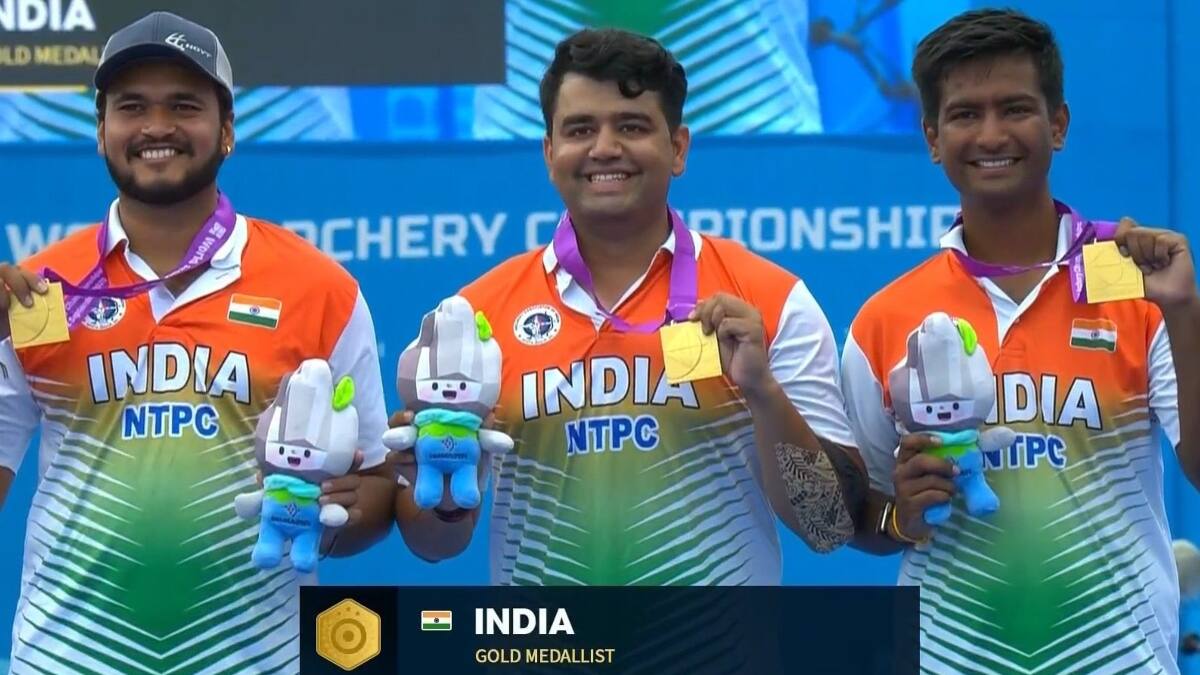 India Wins Gold At World Championships: ఆర్చరీ వరల్డ్ ఛాంపియన్‌షిప్‌లో భారత్‌కు గోల్డ్, చరిత్రలో తొలిసారిగా ఘనత