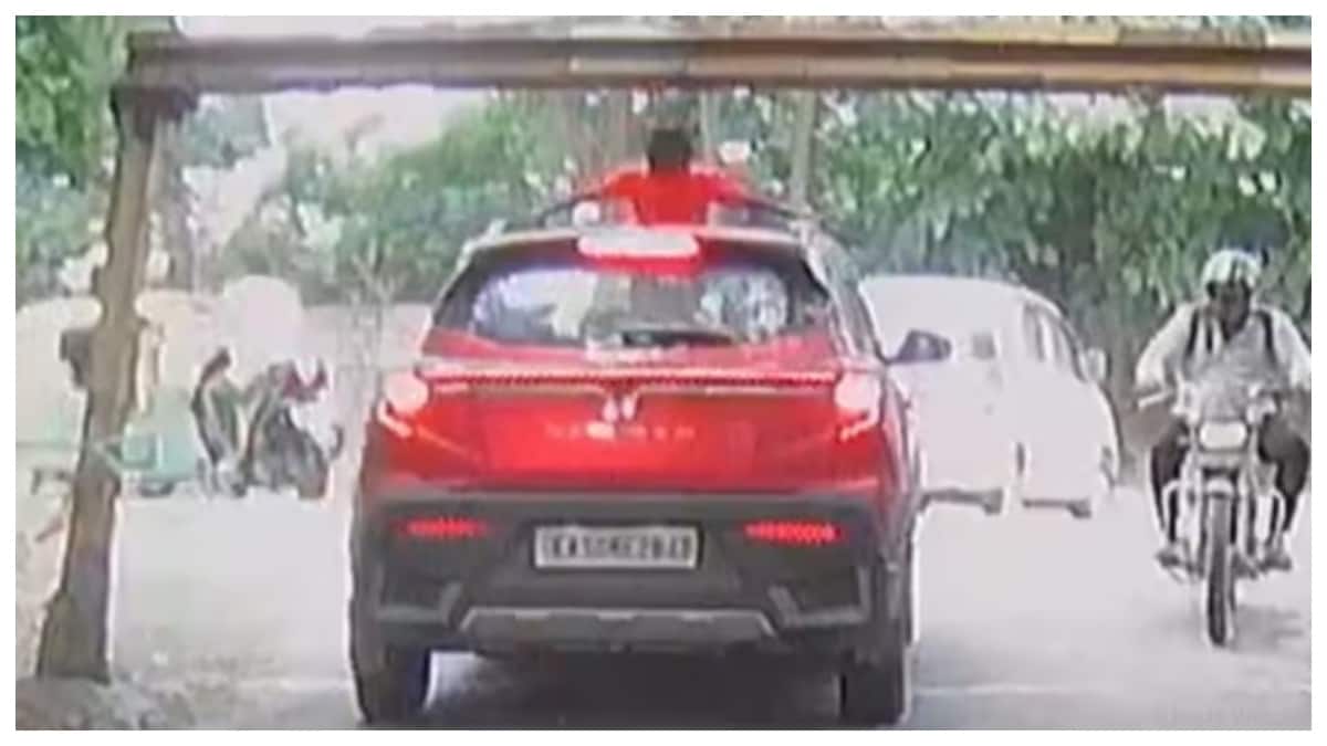 Shocking Video: బాలుడి ప్రాణాల మీదకు తెచ్చిన సరదా.. మీరు మాత్రం​ ఇలా ప్రయాణించొద్దు