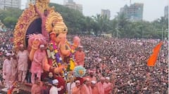Lalbaugcha Raja Visarjan 2025 : 360 डिग्री फिरणारा तराफा, स्कुबा डायव्हर्सही सज्ज; गिरगाव चौपाटीवर लालबागचा राजाच्या विसर्जनाची जय्यत तयारी