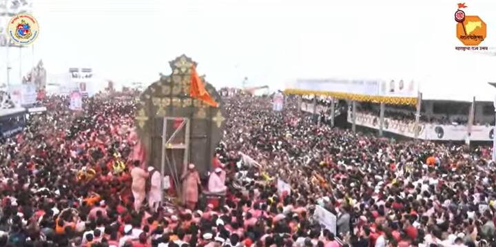 गिरगाव चौपाटीवर प्रचंड गर्दी