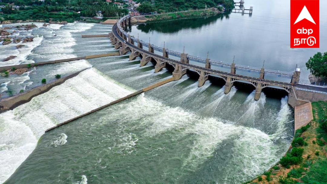 MetturDam Water inflow to Mettur Dam has decreased! The dam that looks like the sea Do you know how much water is in it MetturDam : மேட்டூர் அணைக்கு நீர்வரத்து குறைந்தது! கடல் போல் காட்சியளிக்கும் அணை... தண்ணீர் இருப்பு எவ்வளவு தெரியுமா?