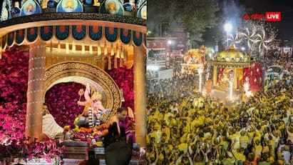 पुणे में अनंत चतुर्दशी पर उमड़ा श्रद्धा का सैलाब, भाऊसाहेब रंगारी गणपति का हुआ विसर्जन!