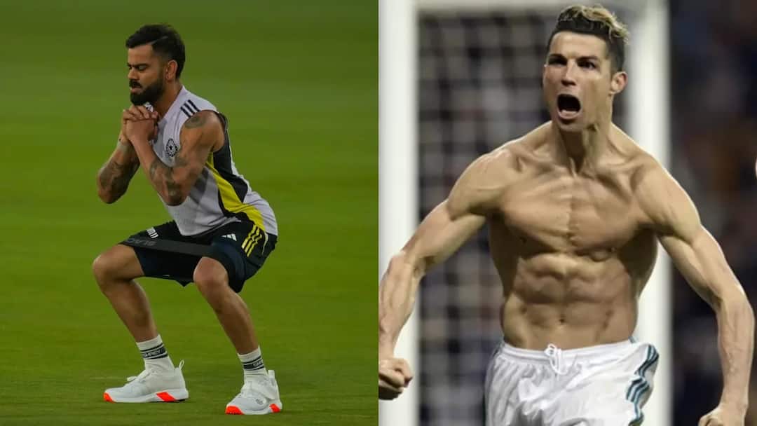 sunil chhetri shocked to see virat kohli fitness test score compared him cristiano ronaldo Virat Kohli: कोहली का फिटनेस टेस्ट स्कोर देख चौंके सुनील छेत्री, बोले- विराट और रोनाल्डो एक जैसे...