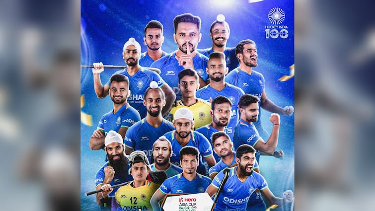<div>Indian Men's Hockey Team Beats South Korea 4-1 In Asia Cup Final, Qualifies For Next Year's World Cup</div>