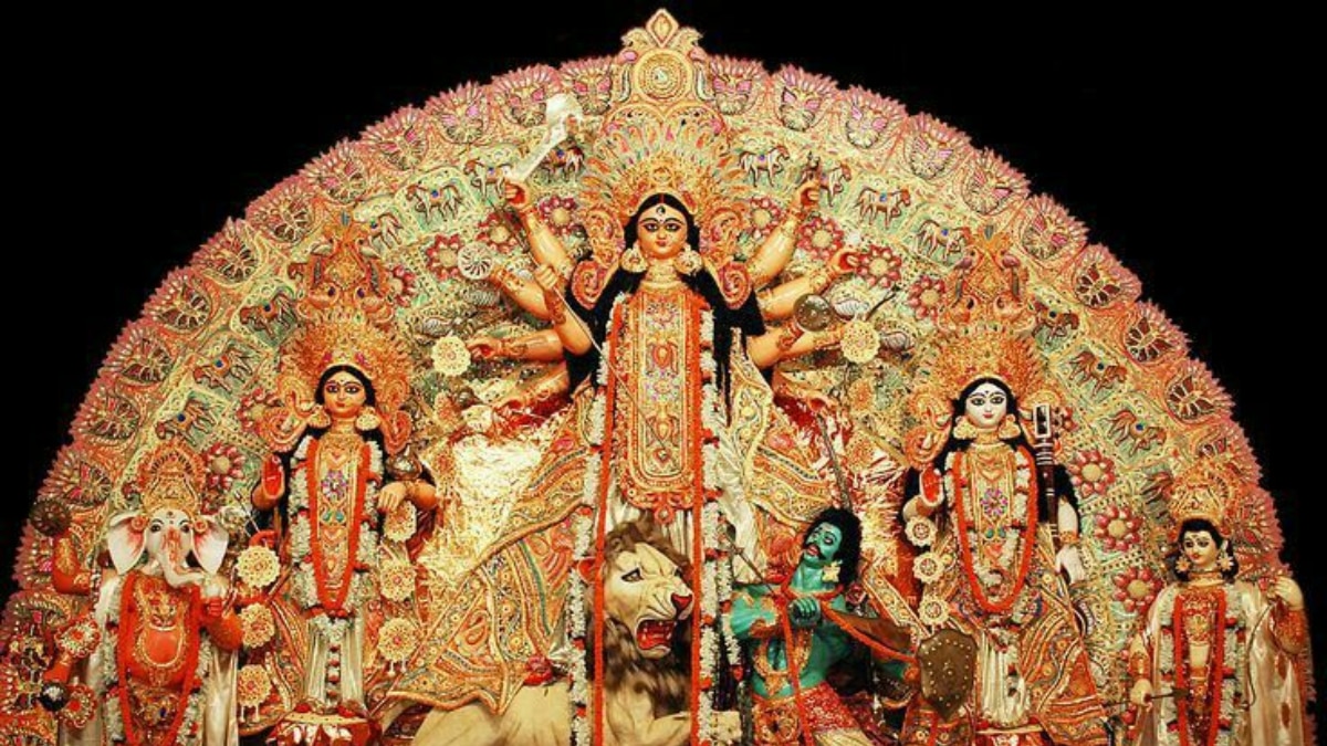 Durga Puja 2025 — The Powerful Symbolism Of Maa Durga’s Lion And Weapons