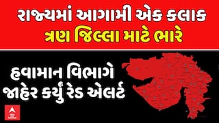 Gujarat Rain Alert: રાજ્યમાં આગામી 1 કલાક 3 જિલ્લા માટે ભારે, હવામાન વિભાગે જાહેર કર્યું રેડ એલર્ટ