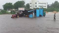 ભારે વરસાદથી ભૂજમાં જળબંબાકાર, બસ સ્ટેશન વિસ્તારમાં પાણી ભરાયા