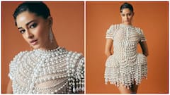 A Vision In Pearls: Ananya Panday’s Chic Mini Dress Look Turns Heads; PICS