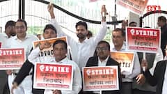 'काला कानून वापस लो', दिल्ली के राउज एवेन्यू कोर्ट में फिर शुरू हुई वकीलों की हड़ताल