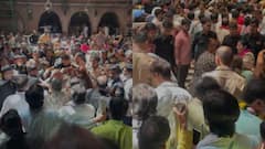 बांके बिहारी मंदिर बना जंग का अखाड़ा, महिला श्रद्धालु और सुरक्षा कर्मियों के बीच हुई मारपीट