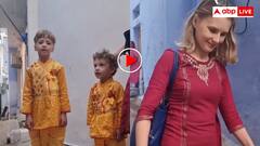 मेरे घर राम आए हैं! भगवा कपड़े पहन विदेशी बच्चों ने गाया राम भजन- लाखों लोगों ने देख डाला वीडियो
