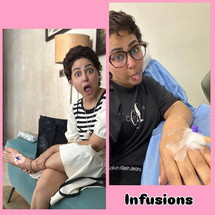 Hina also highlighted her glamorous side, proudly flaunted on the show, despite the ongoing challenges.