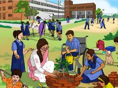 மாணவர்களின் கைகளில் காலநிலை மாற்றம்: பள்ளிகளில் மரக்கன்று நடும் இயக்கம்! பசுமைப் புரட்சிக்கு தயாராகுங்கள்!