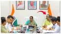 AAP Takes Panchayat Dig After Delhi CM Rekha Gupta's Husband Seen At Govt Meeting