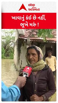 Suigam Flood : સૂઈગામના વૃદ્ધાનું દર્દ સાંભળી આવી જશે આંસુ, ખાવાનું કંઈ છે નહીં,  ભૂખે મરું!