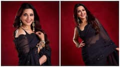 Grace Meets Glamour: Sonali Bendre’s Black Saree Look Wins Hearts; PICS