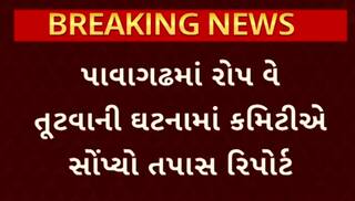 Pavagadh News: પાવાગઢમાં રોપ વે તૂટવાની ઘટનામાં કમિટીએ સોંપ્યો તપાસ રિપોર્ટ