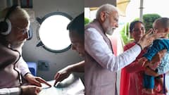 WATCH: PM Modi Conducts Aerial Survey Of Flood-Hit Areas In Himachal Pradesh