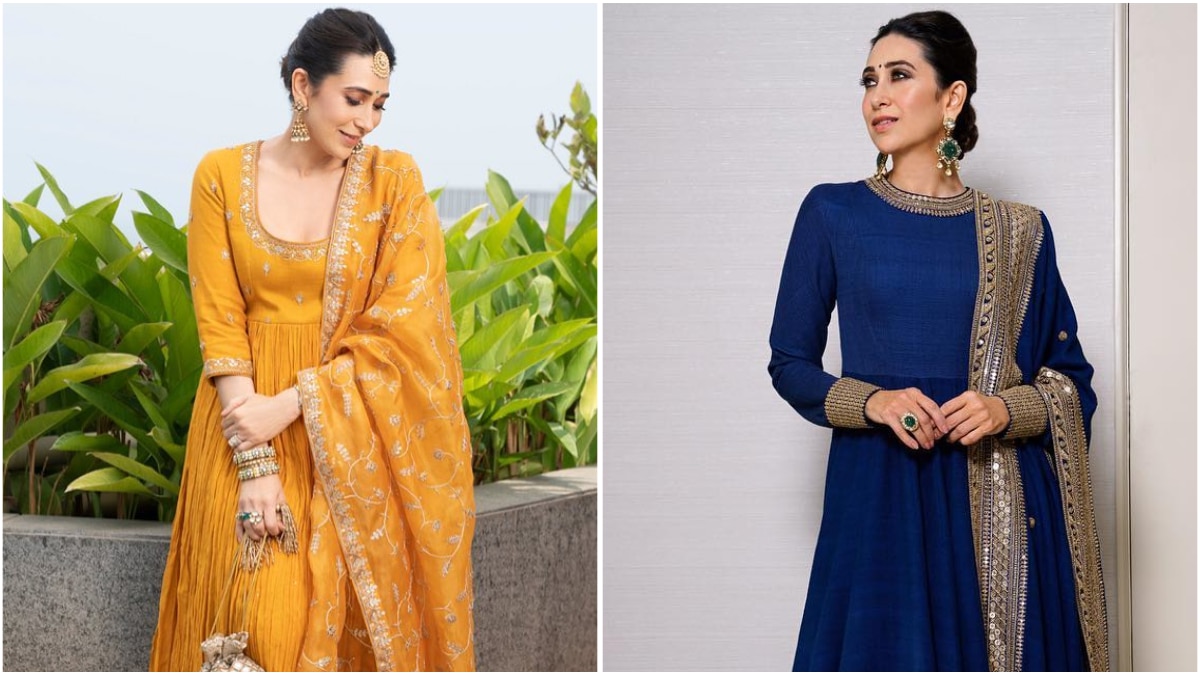 9 Day, 9 Colours Of Navratri: Ethnic Outfits Inspired By Karisma Kapoor For The Festivity