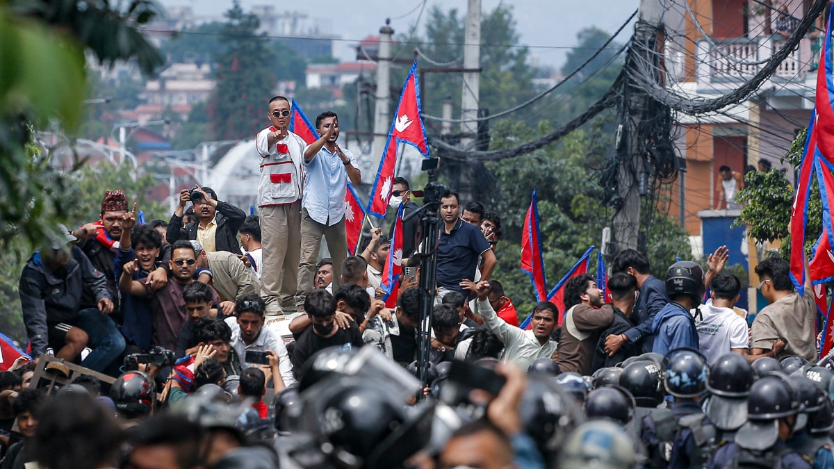 Nepal Gen Z Protests Erupt Over Corruption And Social Media Ban: See PICS