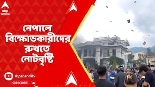 Nepal Protest News: মন্ত্রীর বাড়িতে হামলা, বিক্ষোভকারীদের রুখতে নোটবৃষ্টি