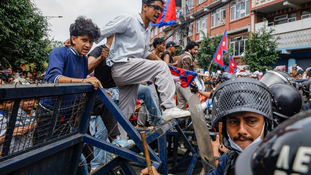 Nepal Gen Z Protests Erupt Over Corruption And Social Media Ban: See PICS