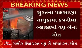 Surat Blast Case: સુરતના પલસાણા તાલુકામાં કંપનીમાં બ્લાસ્ટમાં વધુ બેના મોત