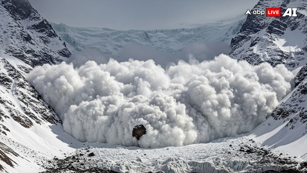 Another Massive Avalanche Hits J&K, Second In 2 Days Another Massive Avalanche Hits J&K, Second In 2 Days