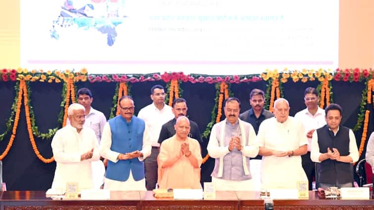 <div>Yogi Adityanath Launches 'Viksit UP' Mission, Vows To Make State A $6 Trillion Economy By 2047</div>