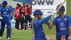 उमरजई ने 20 गेंद में ठोका अर्धशतक, चौके-छक्कों की हुई बारिश; एशिया कप के पहले मैच में अफगानिस्तान ने दिया 189 का लक्ष्य