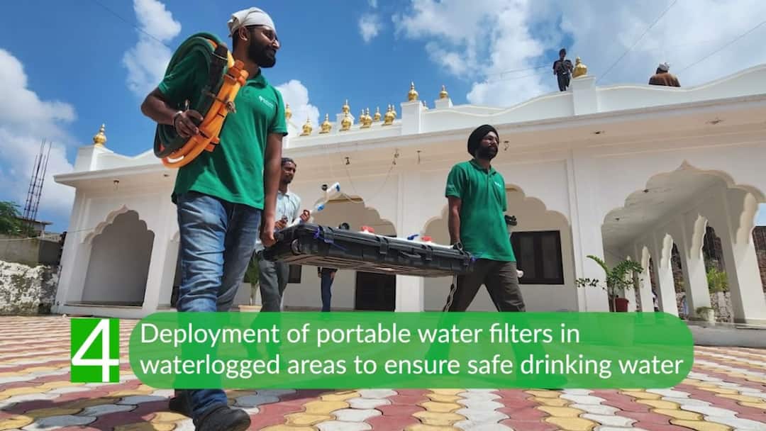 Reliance launched comprehensive 10 point humanitarian response to support flood hit Punjab marathi Reliance Foundation : पूरग्रस्त पंजाबसाठी रिलायन्सची बहुआयामी मदत; दहा मुद्द्यांचा आराखडा जाहीर