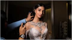 Meenaakshi Chaudhary : దేవకన్య లుక్​లో మెరిసిపోతున్న మీనాక్షి చౌదరి.. హాట్​నెస్ డోస్ కాస్త పెంచింది అంతే