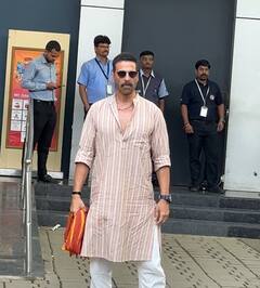 काला चश्मा, गले में ऑरेंज गमछा, अक्षय कुमार के स्वैग के आगे सब फेल, कुर्ता पहन जॉली एलएलबी 3 के ट्रेलर में दिखा टशन