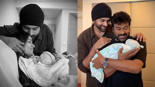 Chiranjeevi - Varun Tej Baby Boy: మనవడిని చూసి మురిసిపోయిన మెగాస్టార్... వరుణ్ తేజ్ కొడుకుతో చిరు ఫోటో!