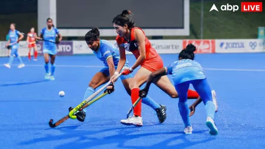 india won in asia cup 2025 super 4 first match against korea women hockey asia cup in china Asia Cup 2025: એશિયા કપમાં ભારતની ધમાકેદાર જીત, સરળતાથી જીતી સુપર-4ની પ્રથમ મેચ