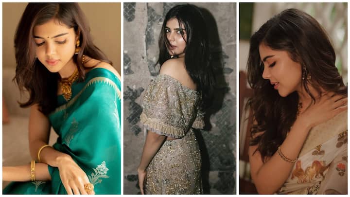 Stunning Kalyani Looks: कल्याणी प्रियदर्शन का नाम आज की नई पीढ़ी की सबसे स्टाइलिश और टैलेंटेड एक्ट्रेसेस में लिया जाता है. उनकी खूबसूरती और फैशन का जादू हर लुक में साफ झलकता है.