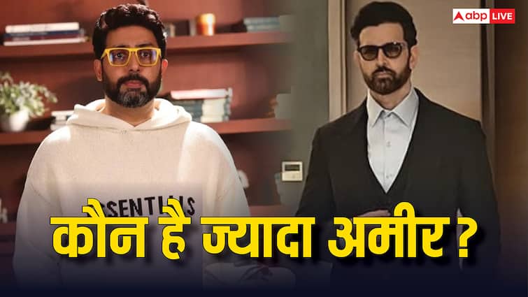 ऋतिक रोशन Vs अभिषेक बच्चन: कौन है ज्यादा अमीर? एक की नेटवर्थ 3100 करोड़, एक रह गया हद से ज्यादा पीछे