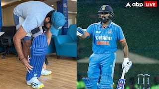 UAE के खिलाफ मैच से पहले पैड पहनकर तैयार रोहित शर्मा, एशिया कप में भारत के मैच से पहले सामने आई बड़ी खबर