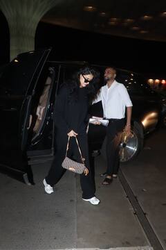 एयरपोर्ट पर ब्लैक आउटफिट में दिशा पाटनी लगीं गजब, मृणाल ठाकुर का भी दिखा  स्टाइलिश अंदाज