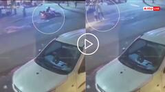 Video: मासूम के सामने पिता की मौत! सड़क पार कर रहे थे बाप-बेटे, बाइकर ने मारी जोरदार टक्कर, वीडियो वायरल