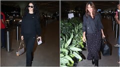 एयरपोर्ट पर ब्लैक आउटफिट में दिशा पाटनी लगीं गजब, मृणाल ठाकुर का भी दिखा  स्टाइलिश अंदाज