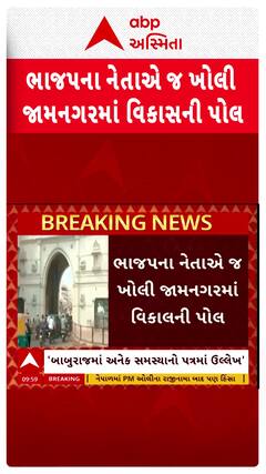 Jamnagar News: ભાજપના નેતાએ જ ખોલી જામનગરમાં વિકાસની પોલ