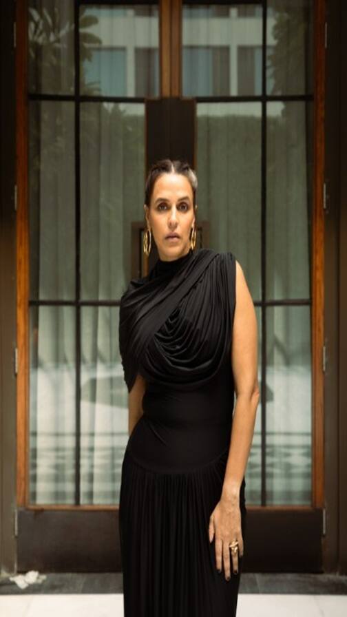 બ્લેક બોડીકોનમાં નેહા ધૂપિયાનું ગ્લેમરસ ફોટોશૂટ વાયરલ