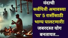 यंदाची सर्वपित्री अमावस्या 'या' 5 राशींचे भाग्य पालटणारी! जबरदस्त योग बनतायत, पितरांच्या आशीर्वादाने संपत्तीत वाढ होणार